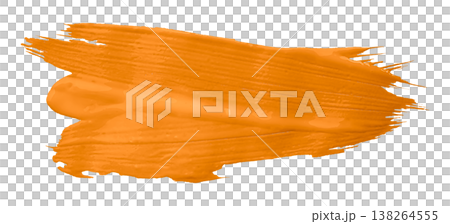 orange watercolor background. Artistic hand paint. Isolated on transparent background. orange watercolor background. Artistic hand paint. Isolated on transparent background. 138264555
