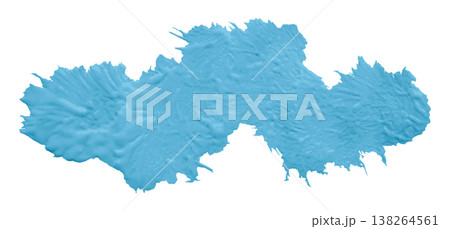 Light blue watercolor background. Artistic hand paint. Isolated on transparent background. Light blue watercolor background. Artistic hand paint. Isolated on transparent background. 138264561