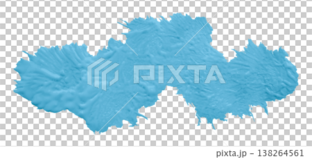 Light blue watercolor background. Artistic hand paint. Isolated on transparent background. Light blue watercolor background. Artistic hand paint. Isolated on transparent background. 138264561