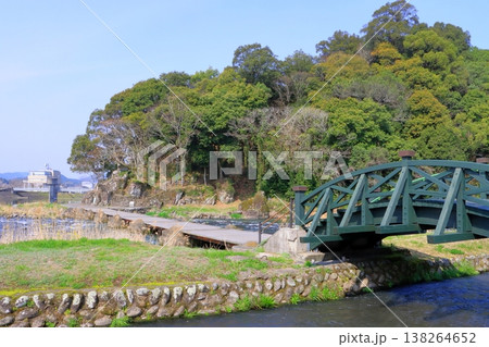 亀山公園と三隈川（水郷日田イメージ・日田市） 138264652
