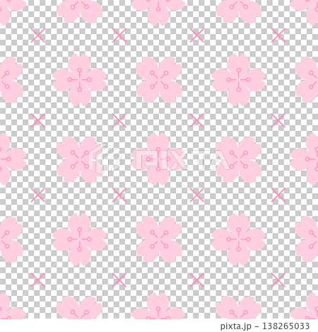 Cherry blossom or Sakura graphic seamless pattern background for seasonal, spring, wallpaper and wrapping Cherry blossom or Sakura graphic seamless pattern background for seasonal, spring, wallpaper and wrapping 138265033