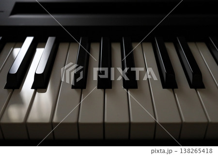 ピアノ鍵盤1 138265418