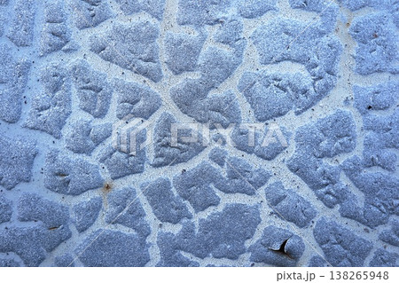 Blue Gray Granular Stone Surface Texture, Abstract Macro Backgro Blue Gray Granular Stone Surface Texture, Abstract Macro Backgro 138265948