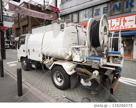 高圧洗浄車 138266578