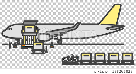 貨運飛機和貨櫃裝卸的地面作業;機場地面服務。 貨運飛機和貨櫃裝卸的地面作業;機場地面服務。 138266823