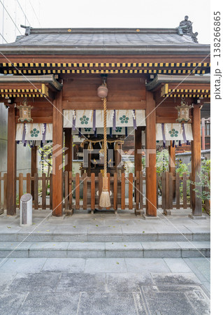 火除天満宮　拝殿（学問成就と火除の神として信仰が厚い）洛陽天満宮十二社 138266865