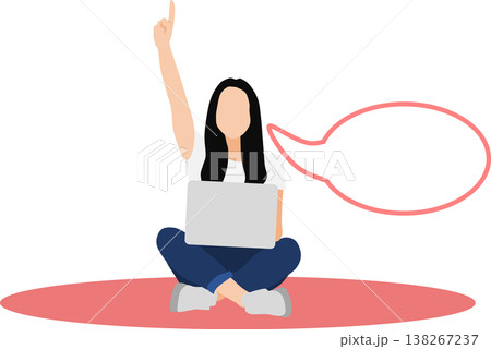 アイデアが閃くイラスト アイデアが閃くイラスト 138267237