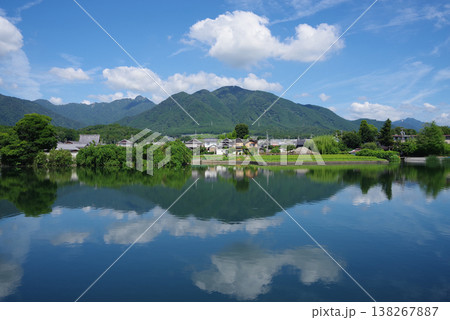 鈴鹿山麓夏景色 《三重県 四日市市 水沢町 南地神池(通称 じじ池)》 鈴鹿山麓夏景色 《三重県 四日市市 水沢町 南地神池(通称 じじ池)》 138267887