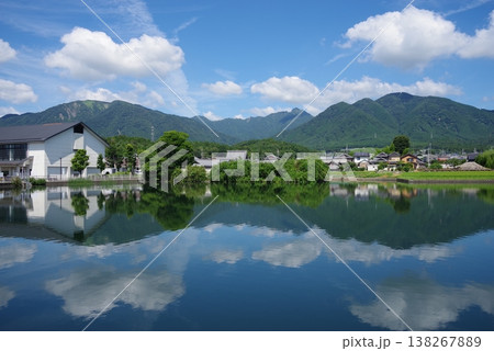 鈴鹿山麓夏景色 《三重県 四日市市 水沢町 南地神池（通称 じじ池）》 138267889