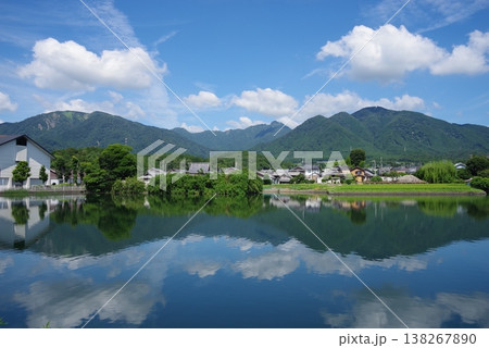鈴鹿山麓夏景色 《三重県 四日市市 水沢町 南地神池(通称 じじ池)》 鈴鹿山麓夏景色 《三重県 四日市市 水沢町 南地神池(通称 じじ池)》 138267890