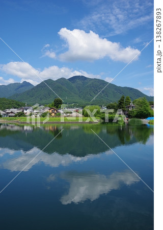 鈴鹿山麓夏景色 《三重県 四日市市 水沢町 南地神池（通称 じじ池）》 138267893