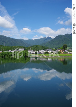 鈴鹿山麓夏景色 《三重県 四日市市 水沢町 南地神池(通称 じじ池)》 鈴鹿山麓夏景色 《三重県 四日市市 水沢町 南地神池(通称 じじ池)》 138267894