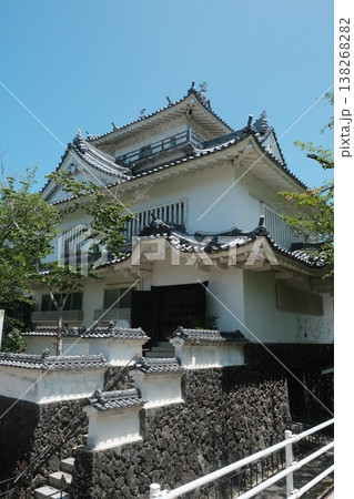 Ornate White Building Architectural Detail Exterior 138268282