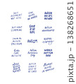 Autism Awareness Day hand drawn quotes 138268651