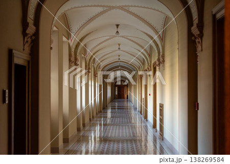 Interior of Hungarian Parliament Building Orszaghaz in Budapest Hungary Interior of Hungarian Parliament Building Orszaghaz in Budapest Hungary 138269584