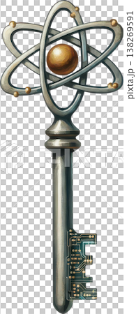 一種融合原子和電路板的未來鑰匙。 138269591