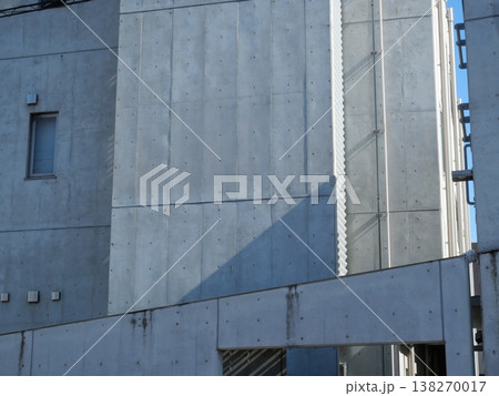 打ち放しコンクリート壁 138270017