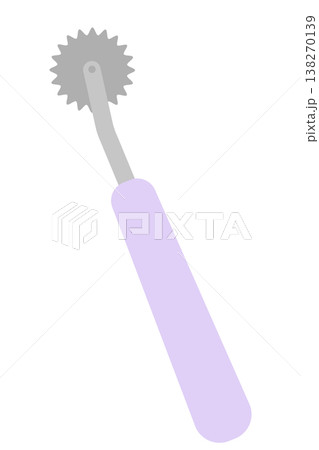 ルレットのイラスト｜フラットでかわいい布に印をつける裁縫道具 138270139