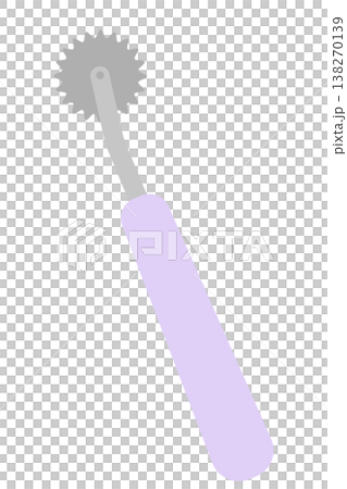 ルレットのイラスト｜フラットでかわいい布に印をつける裁縫道具 138270139