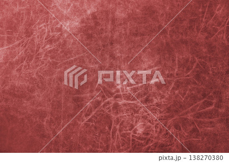 Matte red genuine leather, leatherette with soft grain and subtle fibers texture background Matte red genuine leather, leatherette with soft grain and subtle fibers texture background 138270380