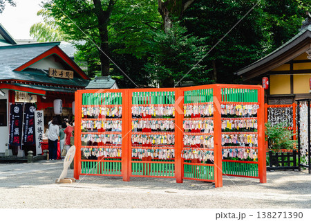田無神社　七夕てるてるトンネル　てるてる坊主 138271390
