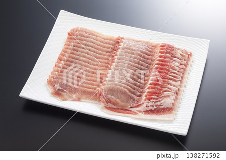 豚肉　しゃぶしゃぶ用 138271592