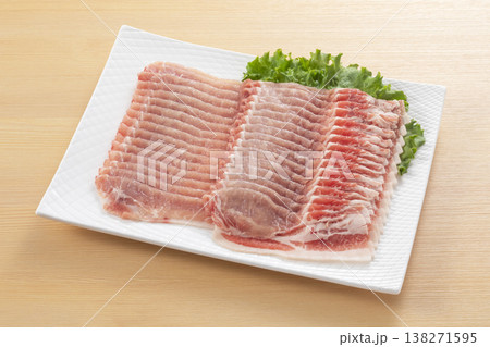 豚肉　しゃぶしゃぶ用 138271595