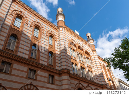 Dohany Street Synagogue known as the Great Synagogue, the largest synagogue in Europe, in Budapest, Hungary Dohany Street Synagogue known as the Great Synagogue, the largest synagogue in Europe, in Budapest, Hungary 138272142
