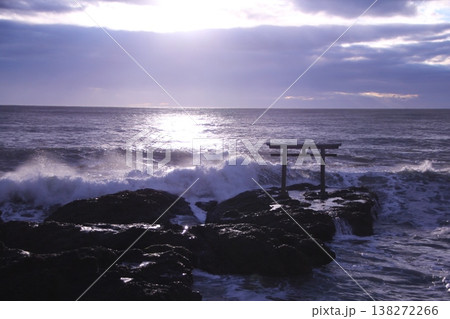 大洗磯前神社の鳥居 大洗磯前神社の鳥居 138272266