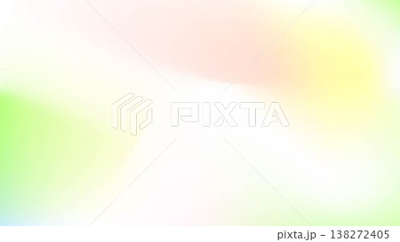 カラフルな明るいグラデーション背景素材 138272405