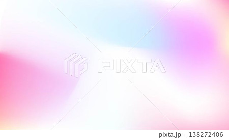 ピンクと紫のカラフルなグラデーション背景 138272406