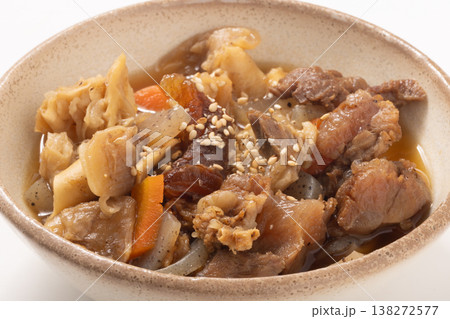 牛もつ　味噌煮込み 138272577