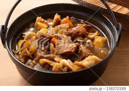 牛もつ　味噌煮込み 138272589