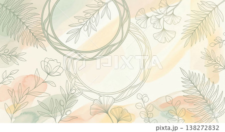 ボタニカルな壁紙 138272832