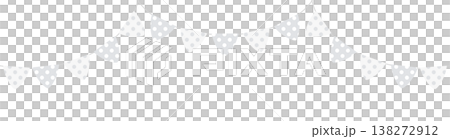 A cute garland decoration with rounded gray polka dots. A cute garland decoration with rounded gray polka dots. 138272912