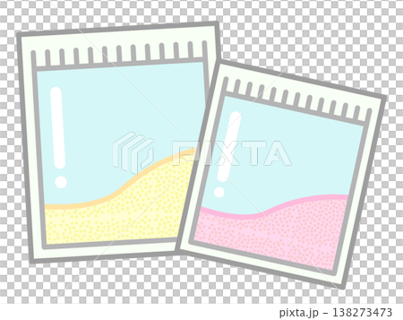 Illustration material for powdered medicine 3 138273473