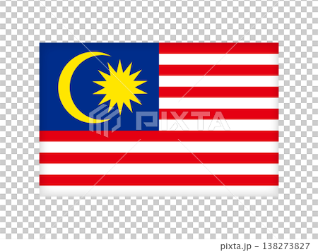 Malaysian flag illustration material 2 138273827