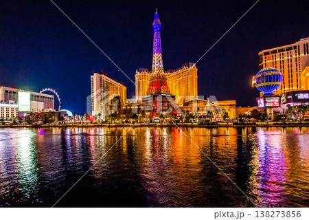 ラスベガスの夜景 ラスベガスの夜景 138273856