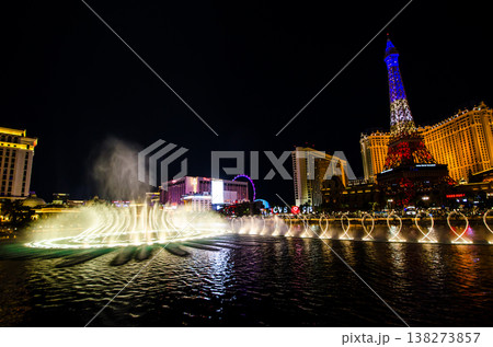 ラスベガスの夜景 ラスベガスの夜景 138273857
