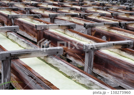 草津温泉　湯畑（群馬県吾妻郡草津町） 138273960