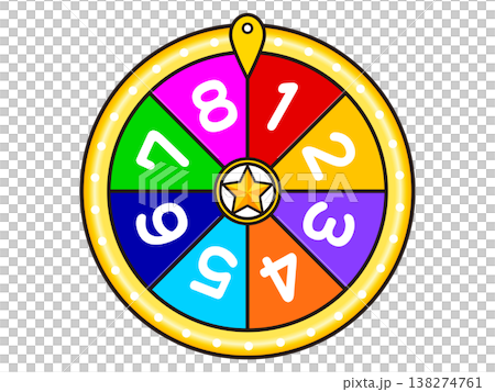 Roulette illustration material 2 138274761