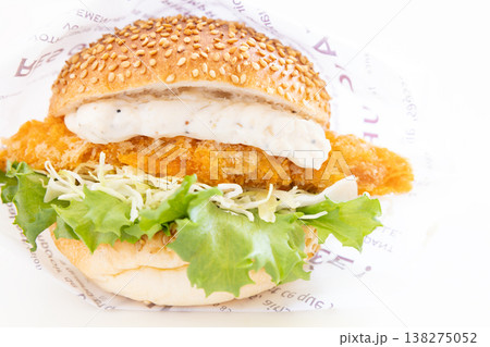 おいしいタルタルフィッシュサンド おいしいタルタルフィッシュサンド 138275052