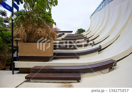 stairs in the garden 138275857