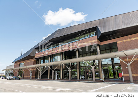 北海道帯広市　晴天のとかち帯広空港 138276618