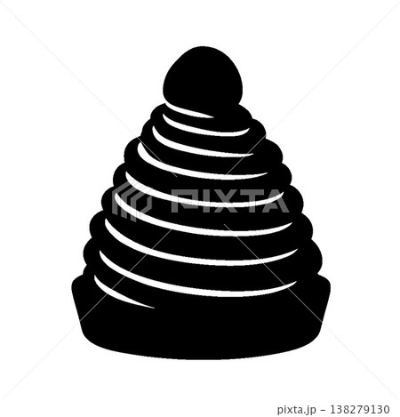 モンブランの美しいシルエット 138279130