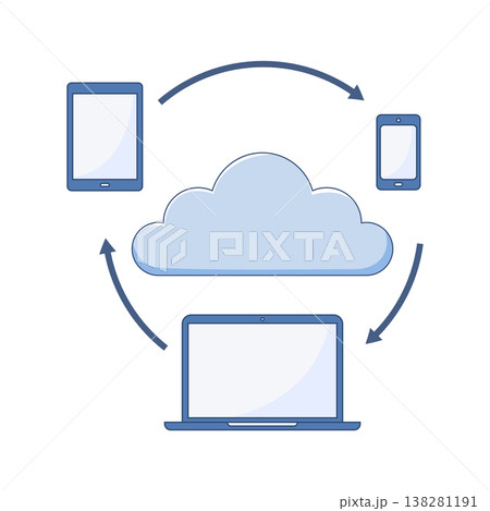 cloud-computing-data-sync-network cloud-computing-data-sync-network 138281191