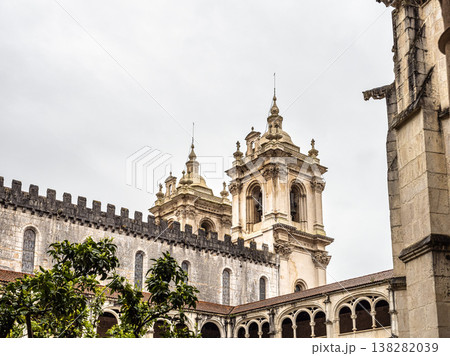 Alcobaca, Portugal - Mar 08, 2026: Alcobaca monastery is a Medieval Roman Catholic Monastery at Alcobaca, Portugal Alcobaca, Portugal - Mar 08, 2026: Alcobaca monastery is a Medieval Roman Catholic Monastery at Alcobaca, Portugal 138282039