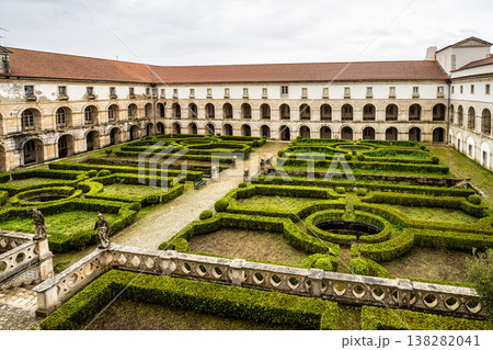 Alcobaca, Portugal - Mar 08, 2026: Alcobaca monastery is a Medieval Roman Catholic Monastery at Alcobaca, Portugal 138282041