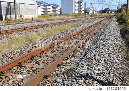 鉄道線路 羽越本線 鉄道線路 羽越本線 138283606