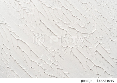 白いアクリル絵の具を使った葉脈のような凹凸模様のクローズアップ撮影34 白いアクリル絵の具を使った葉脈のような凹凸模様のクローズアップ撮影34 138284045